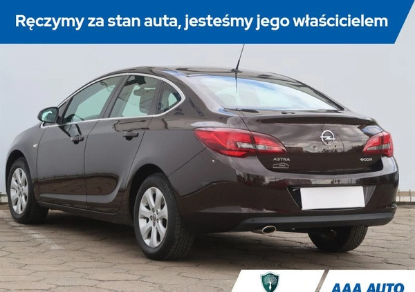 Opel Astra cena 44000 przebieg: 103693, rok produkcji 2015 z Sieraków małe 106